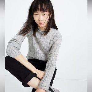 Madewell Donegal Evercrest Turtleneck Sweater in Coziest Yarn